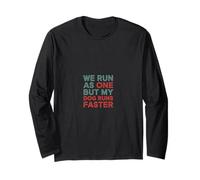 We Run As One But My Dog Runs Faster Pet Runner ---- Maglia a Manica
