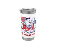 We Run At Dawn Frog Divertente Bicchiere termico in acciaio inox doppia parete