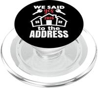 We Said Yes To The Address 2026 First Time Homeowner Couples PopSockets PopGrip per MagSafe