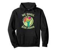 We Shall Rise Again Bird di Mauritius Felpa con Cappuccio