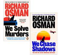 We Solve Murders Series 2 Books Collection Set By Richard Osman (We Solve Murders & We Chase Shadows)