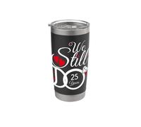 We Still Do 25 Years Couple Idea 25th Wedding Anniversary Bicchiere termico in acciaio inox doppia parete