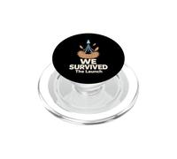 We Survived The Launch Rocket Nido Piume T-Shirt PopSockets PopGrip per MagSafe