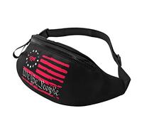 We The People 1776 USA Flag borsello da cintura da viaggio all'aperto Casual Messenger borsello da cintura