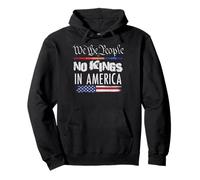We The People No Kings America Bandiera USA Resist Uomini Donne Bambini Felpa con Cappuccio
