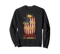 We The People No Kings in America Felpa