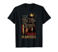 We The People No Kings in America Maglietta
