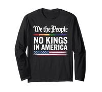 We The People No Kings In America Orgoglio Arcobaleno Maglia a Manica