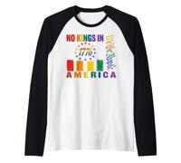 We The People No Kings Maglia con Maniche Raglan