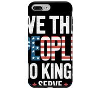 We The People No Kings Serve Bandiera USA Libertà Patriota Custodia per iPhone 7 Plus/8 Plus