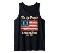 We The People Rejecting Kings Since 1776 Orgoglio Storico Canotta