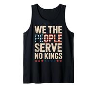 We The People Serve No Kings Patriota USA libertà Canotta