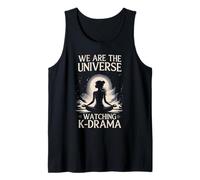 We Universe Watching K-Drama Meditating Fan Canotta