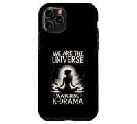 We Universe Watching K-Drama Meditating Fan Custodia per iPhone 11 Pro
