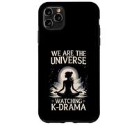 We Universe Watching K-Drama Meditating Fan Custodia per iPhone 11 Pro Max