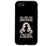 We Universe Watching K-Drama Meditating Fan Custodia per iPhone SE (2020) / 7 / 8
