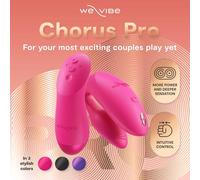 We-Vibe Chorus Pro - vibratore di coppia intelligente telecomandato (rosa)