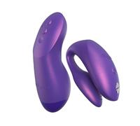 We-Vibe Chorus Pro Vibratore per Coppie con App e Telecomando | Giocattolo Erotico per Coppie in Silicone con 10 Livelli di Intensità | Stimolatore Clitoride & Punto G per Lui e Lei | Viola