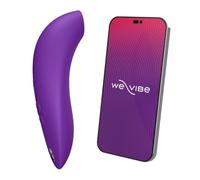 We-Vibe Melt 2 Vibratore Clitorideo | Stimolatore Giocattoli Sessuali | Succhiatore Clitoride Massaggiatore per Donne | Masturbatore con Controllo App | 12 Intensità e 6 Modelli di Suzione | Viola