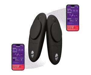 We-Vibe Tease Us Moxie + Moxie | Set di Vibratori per Mutandine | Clitorideo Indossabile | Silenzioso | Controllo App a Distanza & Telecomando | Giochi Sesso Erotici per Adulti Coppia