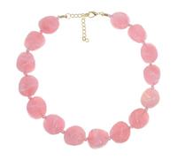 We We Collana con perline colorate grosse per le donne con grandi perle di dichiarazione Boho collane girocollo verdi rosa ambra gialla bianca gioielli estivi, X-Large, Resina, Non pietra preziosa