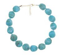 We We Collana con perline colorate grosse per le donne con grandi perle di dichiarazione Boho collane girocollo verdi rosa ambra gialla bianca gioielli estivi, X-Large, Resina, Non pietra preziosa