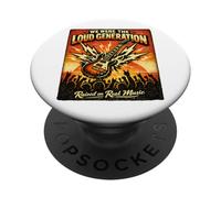 We Were The Loud Generation Musica Rock Vintage Rock Concert PopSockets PopGrip Adesivo