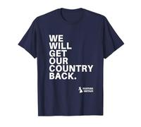 We Will Get Our Country Back - Restore Britain UK Maglietta