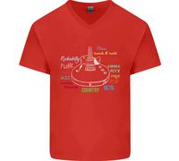 We Will Rock You Rock Country Punk Chitarra Uomo V-Neck Cotone T-Shirt