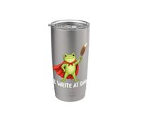 We Write At Dawn Frog Bicchiere termico in acciaio inox doppia parete