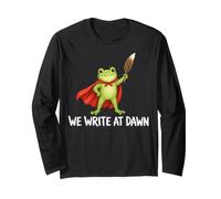 We Write At Dawn Frog Maglia a Manica