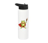 We Write At Dawn Frog Stainless Steel Insulated Water Bottle