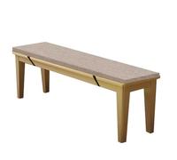 WEALSFUN Cuscino Per Panca,Cuscini Giardino Esterno per Panche Cuscino Panca Panchina da Giardino con Fodera sfoderabile Cuscino da terrazza esterne Sedili Pranzo Per Cucina,100x30x5CM Grigio