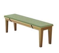 WEALSFUN Cuscino Per Panca,Cuscini Giardino Esterno per Panche Cuscino Panca Panchina da Giardino con Fodera sfoderabile Cuscino da terrazza esterne Sedili Pranzo Per Cucina,140x35x4CM Verde agata