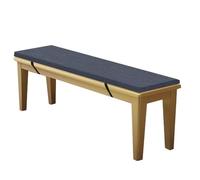 WEALSFUN Cuscino Per Panca,Cuscini Giardino Esterno per Panche Cuscino Panca Panchina da Giardino con Fodera sfoderabile Cuscino da terrazza esterne Sedili Pranzo Per Cucina,100x40x5CM Antracite