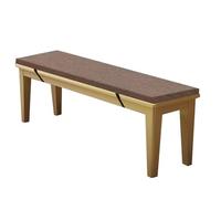 WEALSFUN Cuscino Per Panca,Cuscini Giardino Esterno per Panche Cuscino Panca Panchina da Giardino con Fodera sfoderabile Cuscino da terrazza esterne Sedili Pranzo Per Cucina,150x30x5CM Marrone