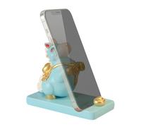 Wealth Phone Stand - Supporto per telefono | Supporto per telefono mobile - Gadget per postazione di lavoro per ufficio, regalo decorativo per scrivania per persone pigre, tiene saldamente il