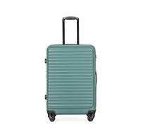 WEALTHOUSE Set di valigie rigide con manico telescopico, ruote scorrevoli a 360°, serratura a combinazione TSA integrata, ABS antiurto, scomparto a rete, cinghie incrociate, chiusura lampo, tripla