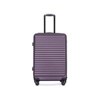 WEALTHOUSE Set di valigie rigide con manico telescopico, ruote scorrevoli a 360°, serratura a combinazione TSA integrata, ABS antiurto, scomparto a rete, cinghie incrociate, chiusura lampo, tripla