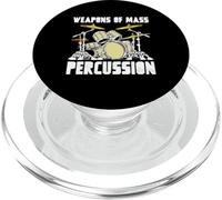 Weapons of Mass Percussion Drum Kit Vintage Music PopSockets PopGrip per MagSafe