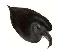 Wear and Go Topper for capelli for donne, capelli umani con frangia, base grande copertura for cuoio capelluto 13x13 cm for diradamento o perdita di capelli, parrucche Remy Top Pieces(12inch)