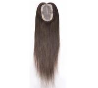 Wear and Go Topper for capelli umani 7,6 x 12,7 cm, 40,6 cm, capelli Remy con clip multiple antiscivolo e base mono, for donne con capelli sottili(2)