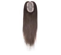 Wear and Go Toppers For Capelli Da Donna 16 Pollici, Veri Umani 3x5,5 Cuoio Capelluto, Parrucchino Dall'aspetto Naturale Con Clip, Aggiunge Volume E Copertura(Dark Brown)