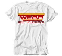 Wear West Hollywood Music 80s Rock T Shirt Top Tee