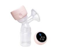 Wearable Breast Pump, Portable Milk Extractor, Low Noise Breastfeeding Pump, Silicone Breast Pump, Rechargeable Pumping Device, Hands- Breast Pump, Adjustable Pumping Levels, Discreet Breastfeedin