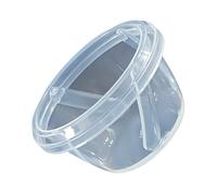 Wearable Breast Pump Suction Bowl - Breastfeeding Cup Set, Comfortable Wearable Milk Collection Cup, Soft Silicone Material, Use for Milk Collector Cups Extractor, Breast Pump Accessory, Transparent