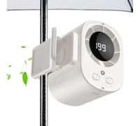 Wearable Cooling Fan System, Clip On Airflow Device, Rechargeable Quiet Breeze Unit, Multi Speed Portable Mini Fan, Neck Waist Table Use Support, Bedroom Office Travel Camping Beach Picnic Summer Cool