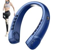 Wearable Fan 5 Speeds USB Rechargeable - Digital Display Portable Personal