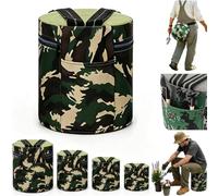 Wearable Garden Stool,Portable Wearable Gardening Stool，12.6in/32cm | Stool Anti-Collapse Epp Foam for Gardening,With Elastic Straps,Zippered Design,for Camping Farming and Outdoor Work
