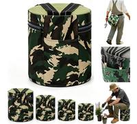 Wearable Garden Stool,Portable Wearable Gardening Stool，15.7in/40cm | Stool Anti-Collapse Epp Foam for Gardening,With Elastic Straps,Zippered Design,for Camping Farming and Outdoor Work